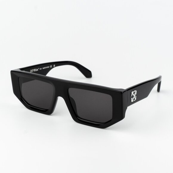 Off-White VANCOUVER Women Sunglasses Black Grey Square OERI13F VANCOUVER 1007 - Picture 1 of 14